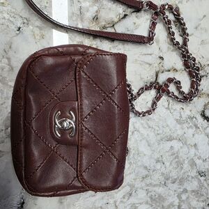 Chanel Mini Leather Crossbody Bag